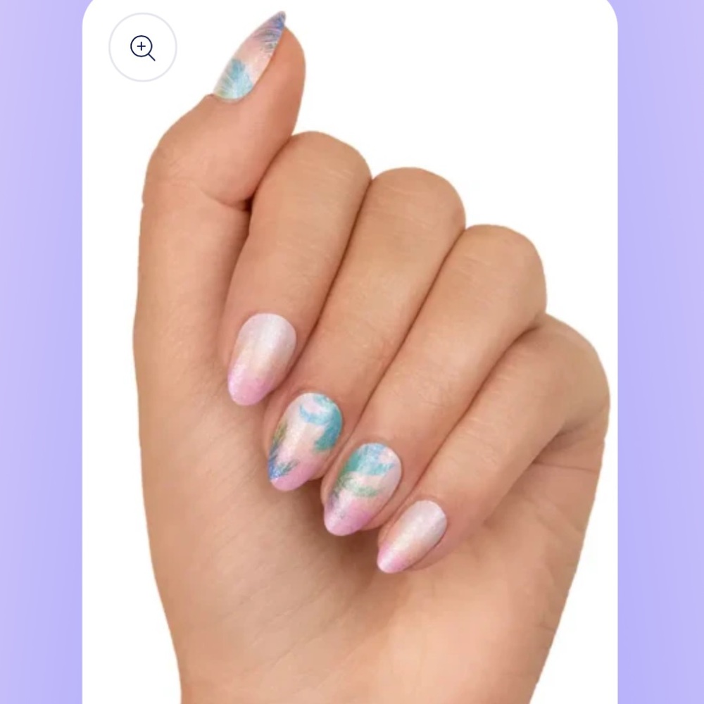 *Retired* Color Street: Cabana Breeze | Beach Tropical Palm Tree Orange Pink - Picture 8 of 11